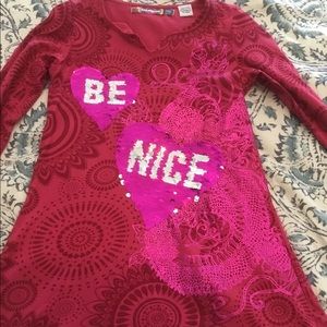 Desigual Girls Dress Size 11/12 (runs small)